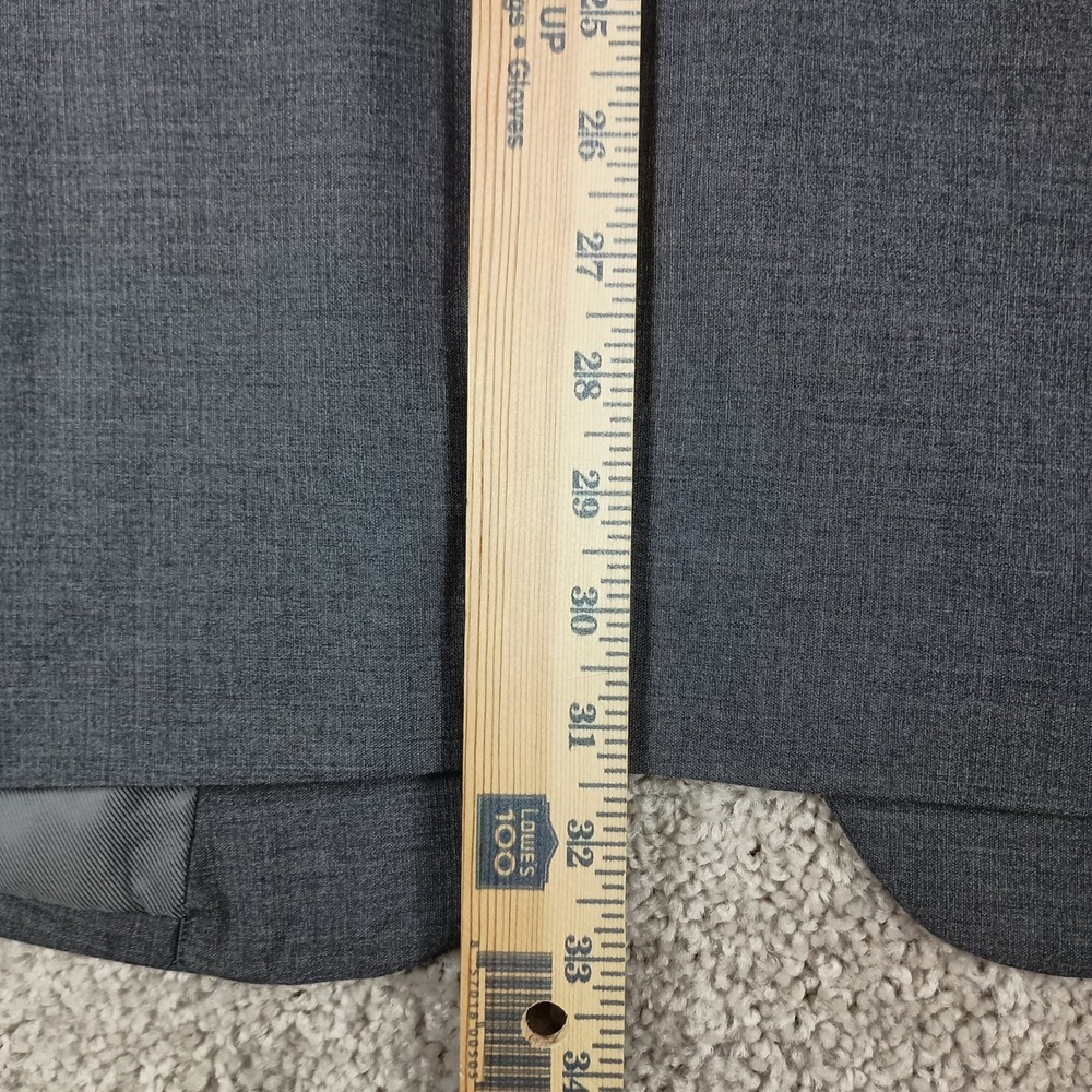 Pronto Uomo Blazer 42 Long Mens Gray Wool Blend Two Button Blazer - Picture 12 of 16